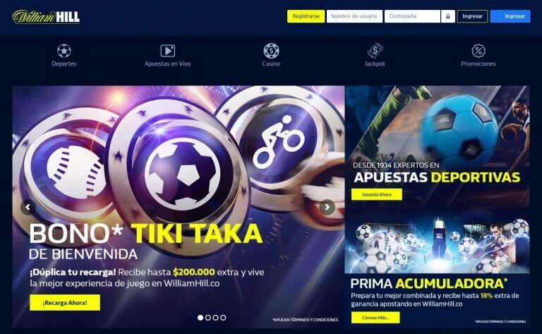 William hill en vivo